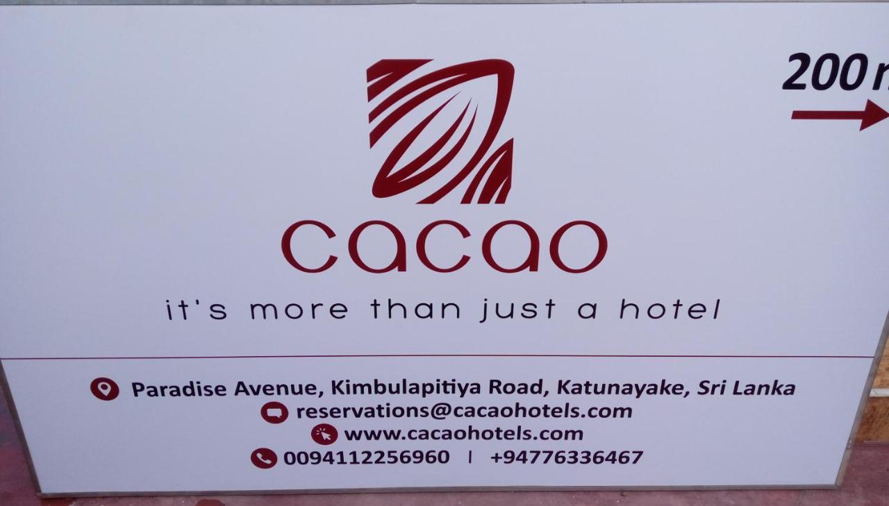 Cacao Hotel Katunayake Exterior photo